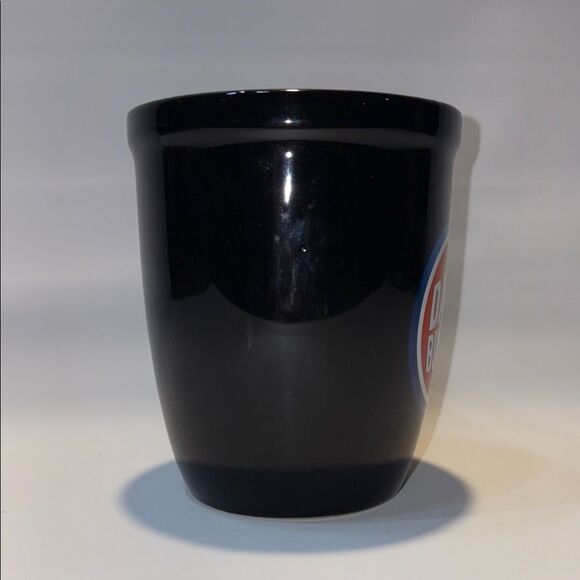 Black and Orange Ceramic coffee mug - Picture 2 of 6
